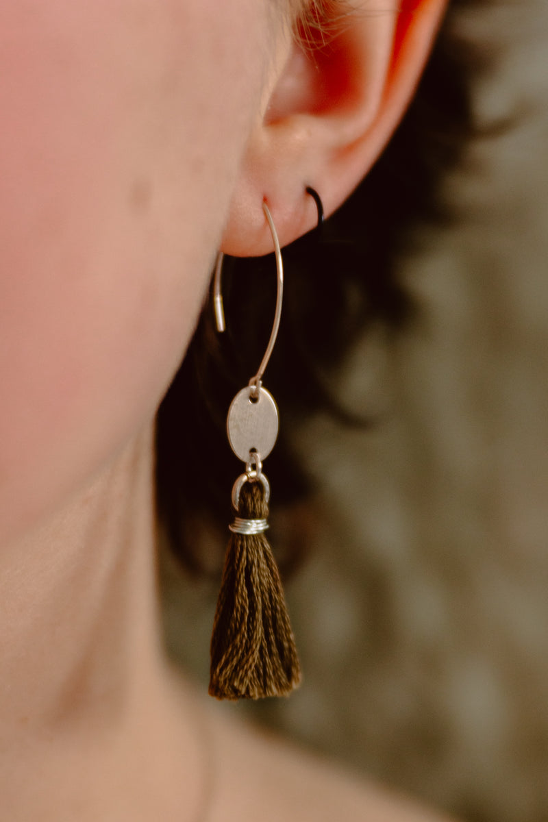 SERENITY Tassel Earrings